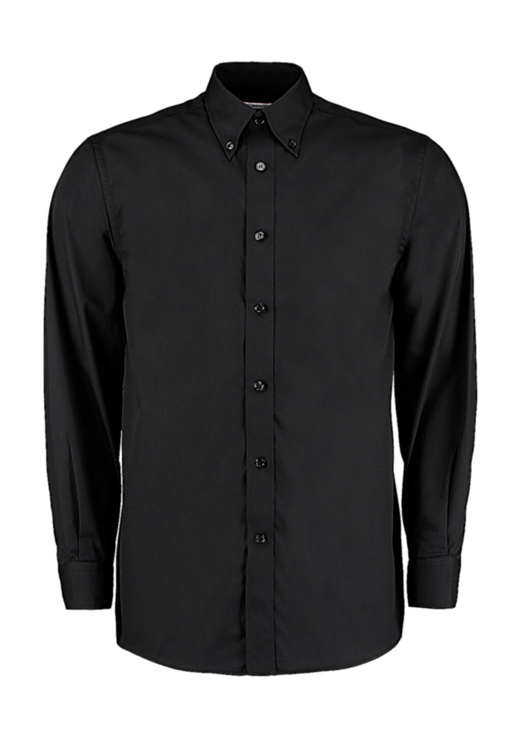 Kustom Kit Tailored Fit Business Shirt – Black