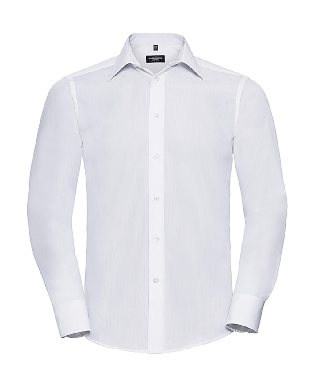 Russell Collection Tailored Poplin Shirt Ls