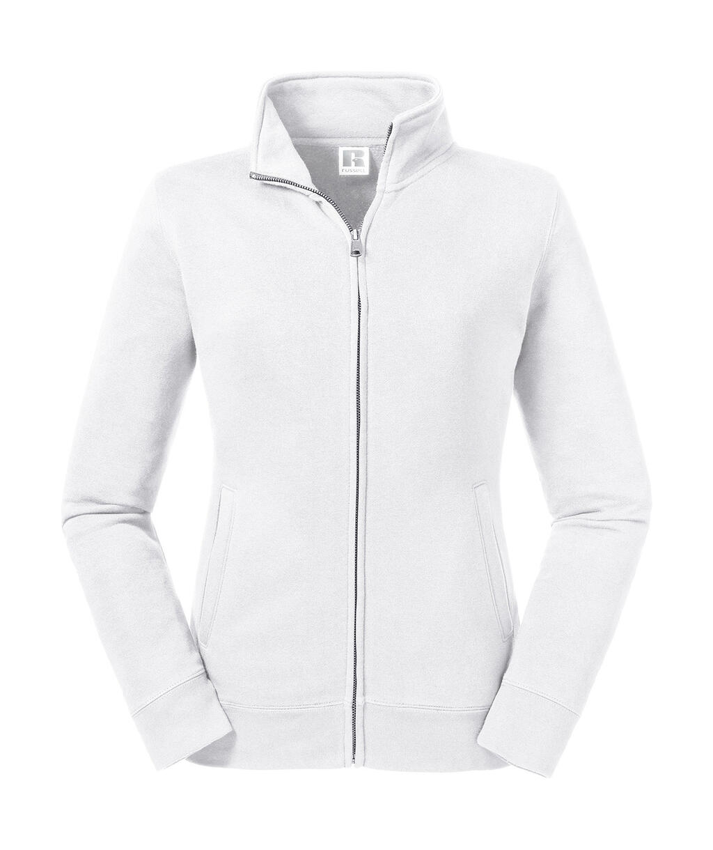 Russell Athletic Ladies' Authentic Sweat Jacket – White