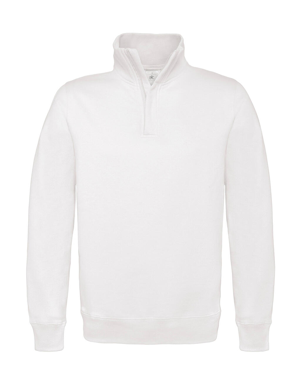 B&C Id.004 Cotton Rich 1/4 Zip Sweat