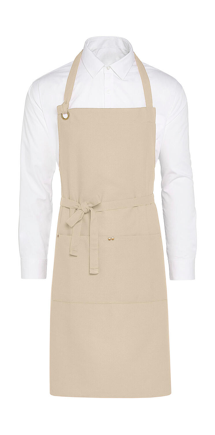 SG Accessories - Bistro Provence - Eyelet Bib Apron with Pocket
