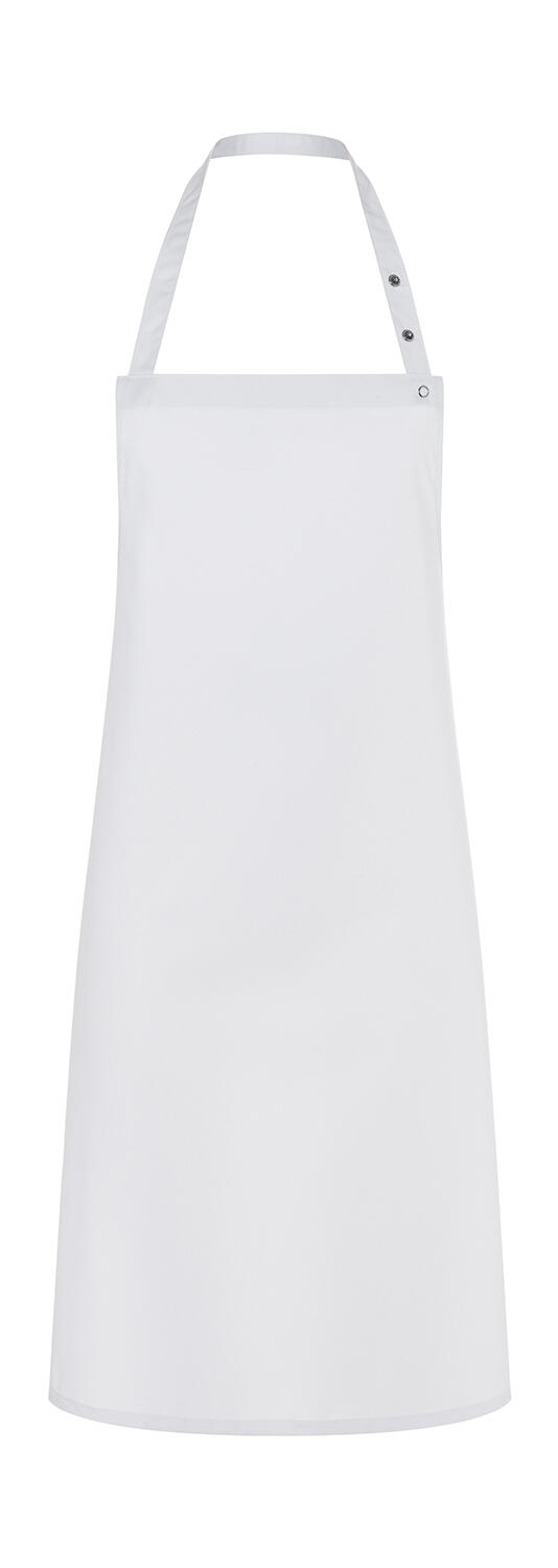 Karlowsky Bib Apron Press Stud Santorini