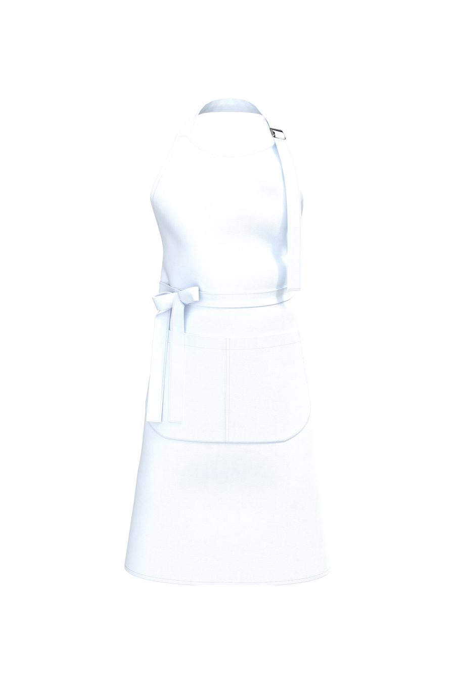 Kariban Bio-Baumwolle Schürze mit Tasche K8007