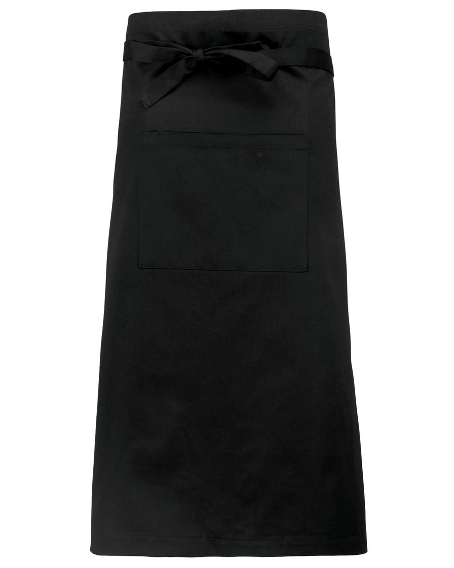 Kariban Extra lange Schürze K8004 – Black