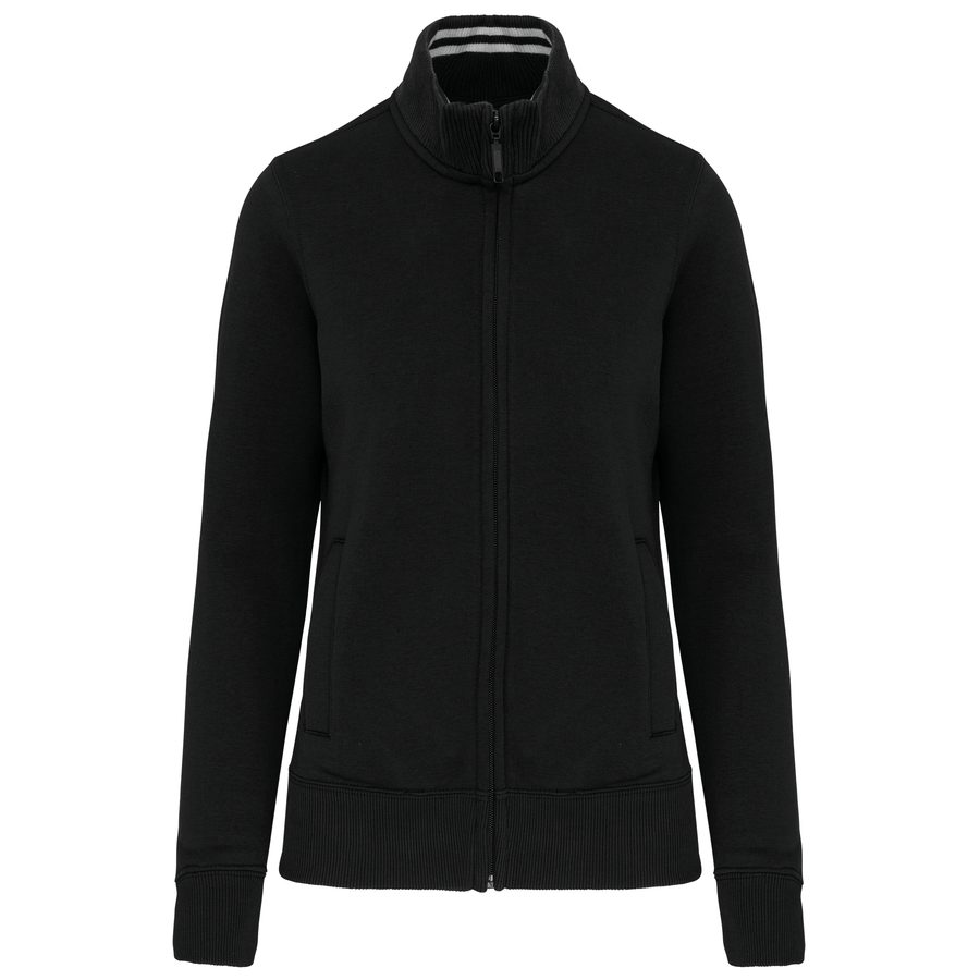 Kariban Damen Fleece-Sweater mit Zip K457