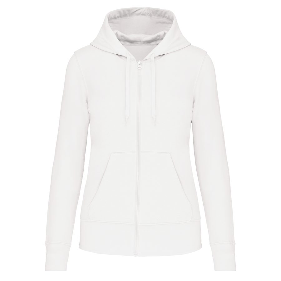 Kariban Umweltfreundliches Kapuzensweatshirt mit Reißverschluss Damen K4031
