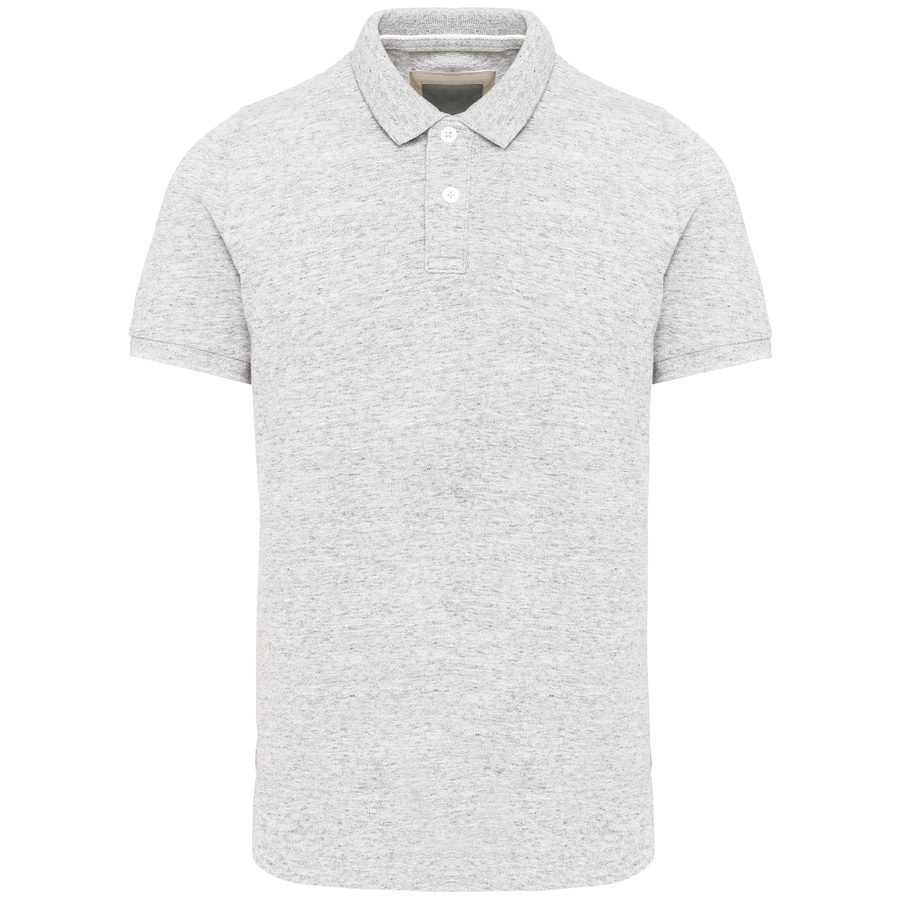 Kariban Kurzarm-Polohemd für Herren im Vintage-Stil KV2206