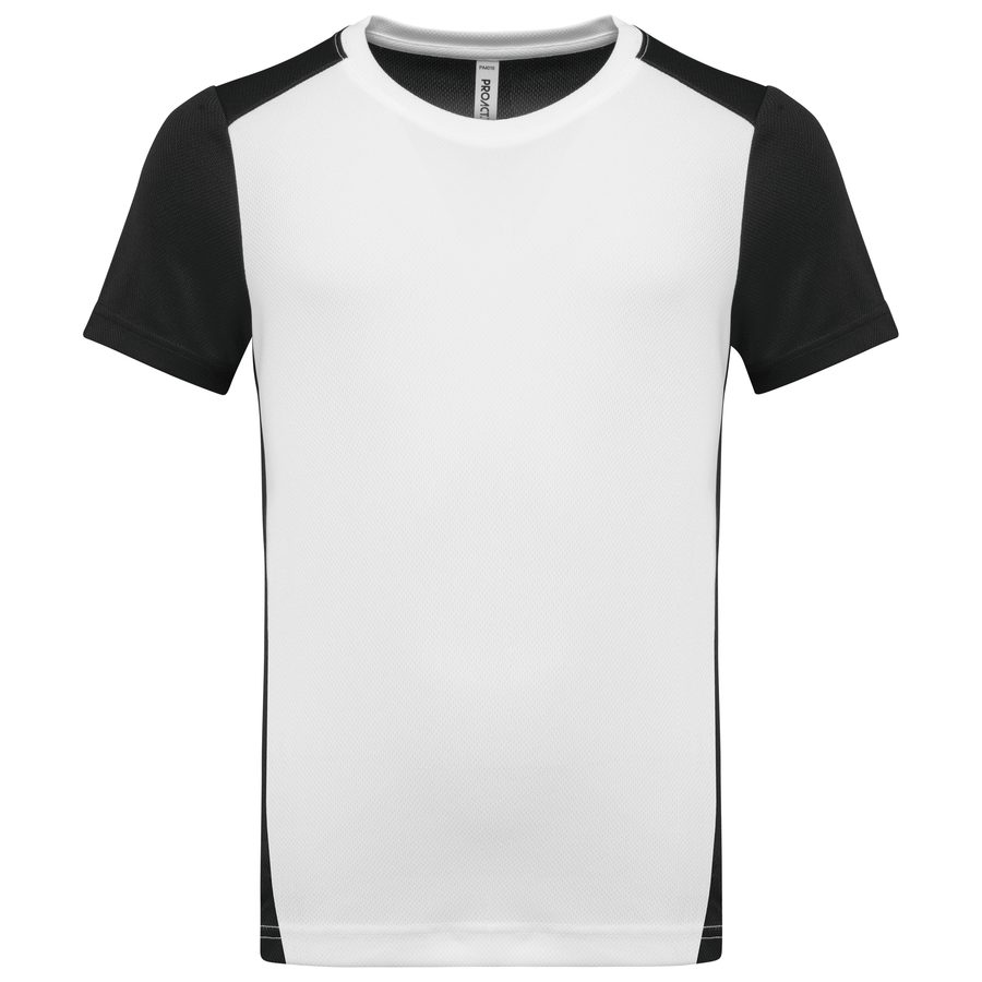 Proact Zweifarbiges umweltfreundliches Sport-T-Shirt für Kinder PA4016