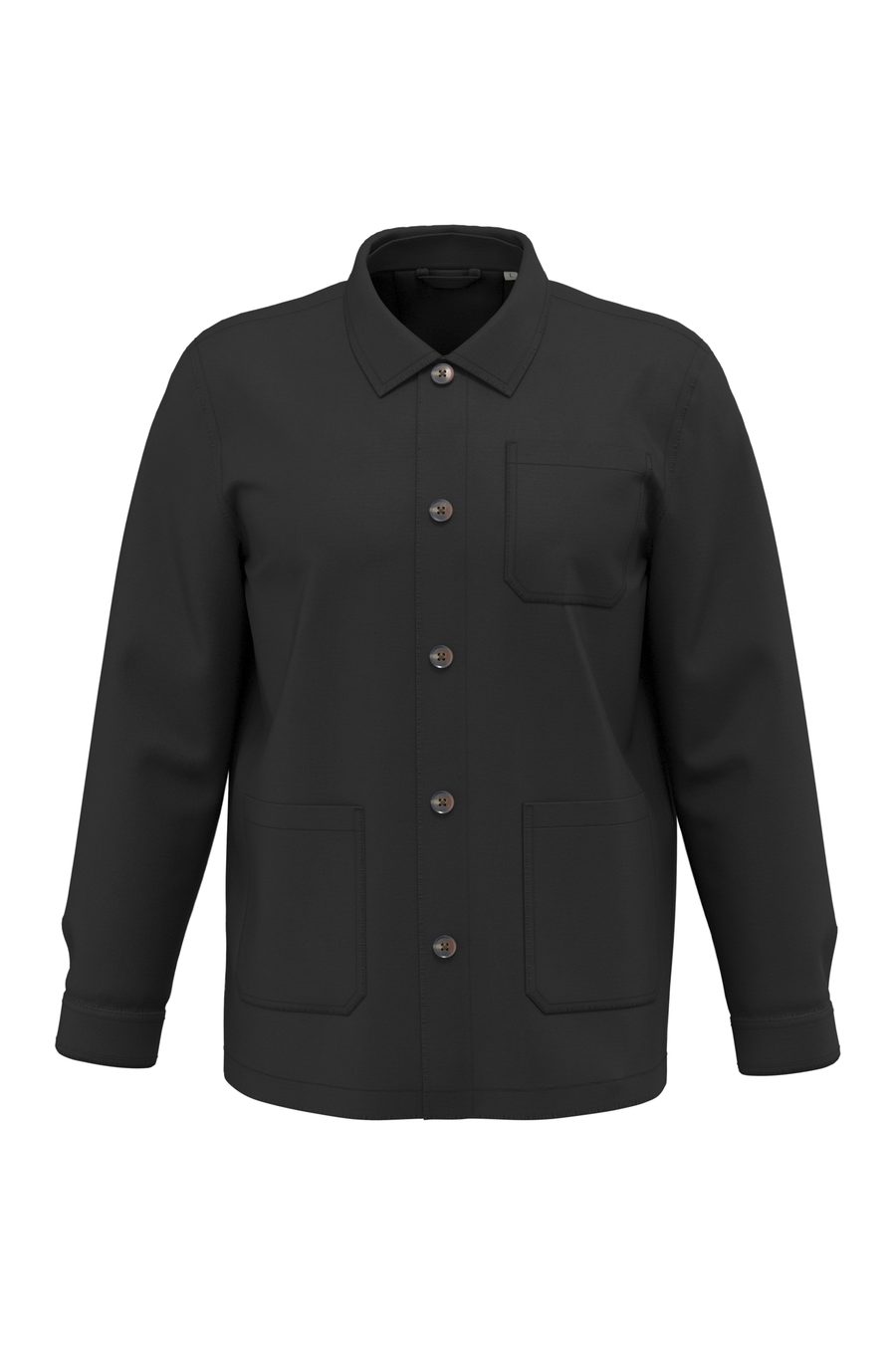 Native Spirit Gewaschene nachhaltige Unisex-Workerjacke NS611