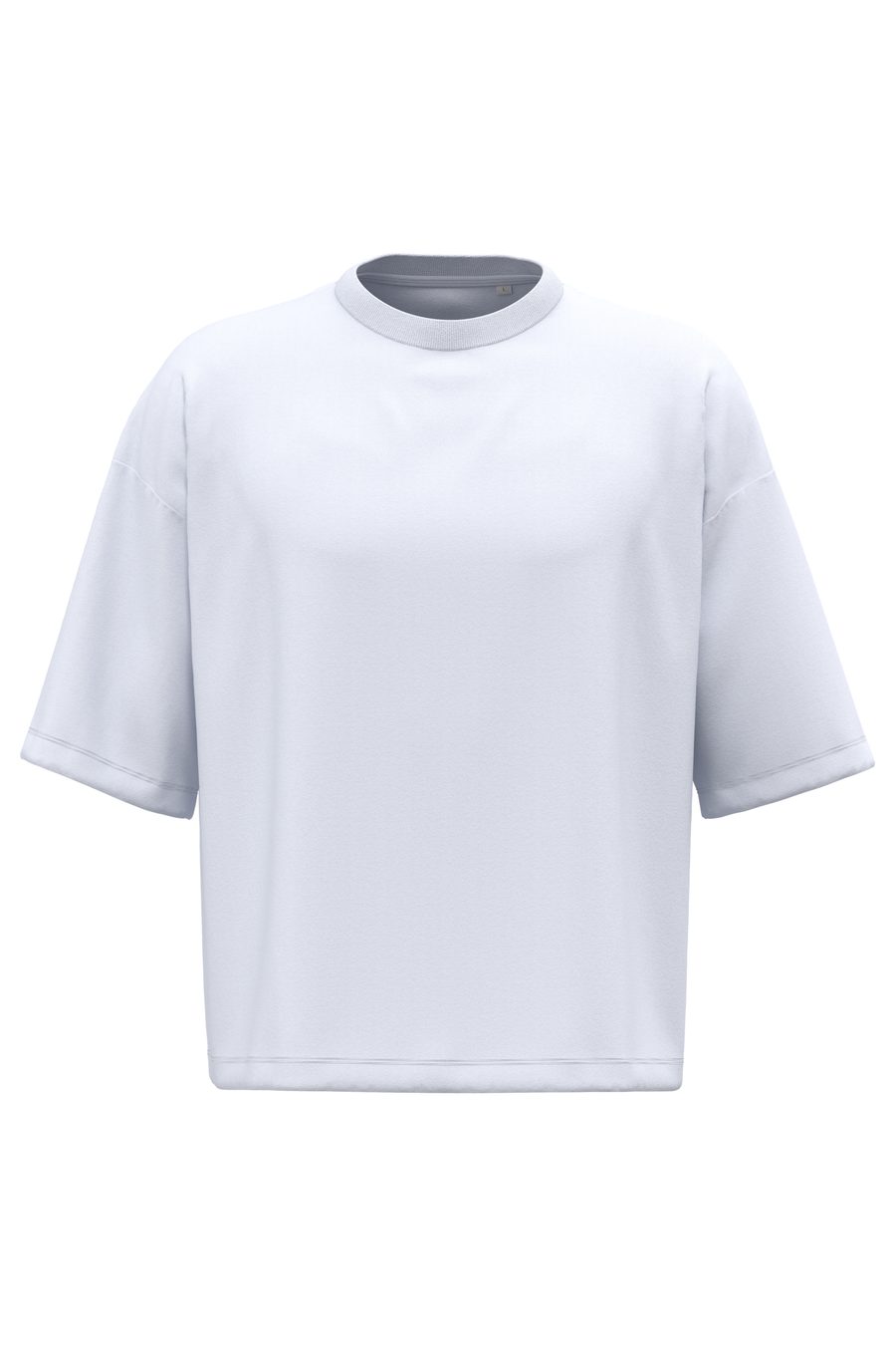Native Spirit Umweltfreundliches Boxy-T-Shirt mit überschnittener Schulterpartie für Herren NS348