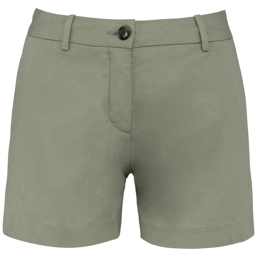 Native Spirit Umweltfreundliche Chino-Bermuda-Shorts für Damen NS739