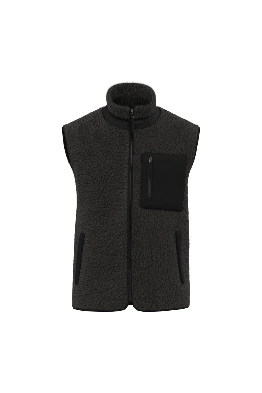 Native Spirit Umweltfreundlicher Unisex Sherpa-Bodywarmer NS624