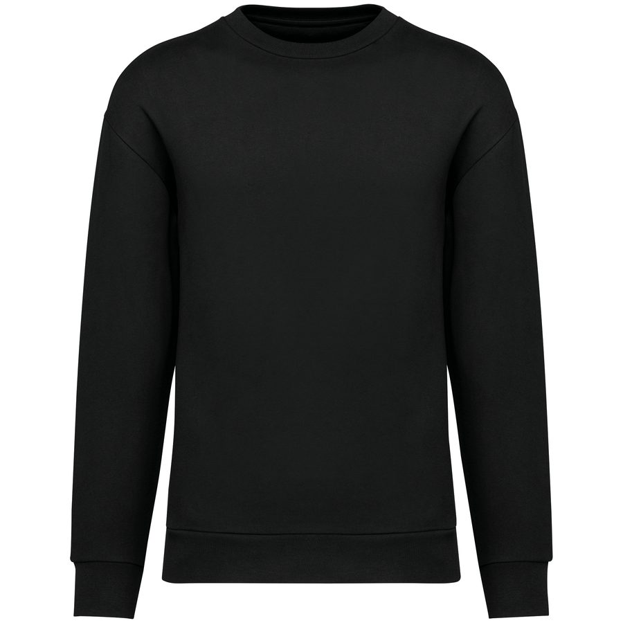 Native Spirit Umweltfreundliches Unisex Sweatshirt mit Rundhalsausschnitt und hängenden Schultern aus gebürstetem Molton NS435