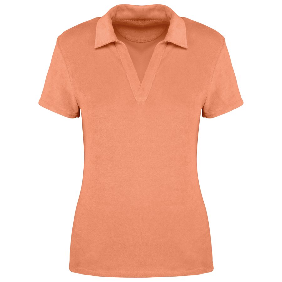 Native Spirit Umweltfreundliches Damen-Polohemd aus Frottee NS228