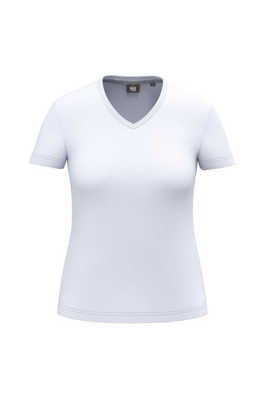 Antibakterielles, umweltfreundliches T-Shirt mit V-Ausschnitt für Damen WK317