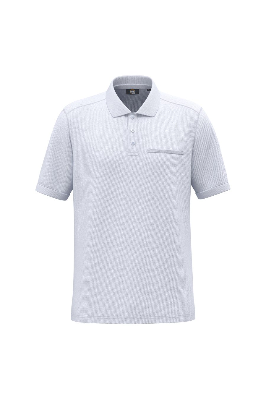 Bio-Baumwolle Unisex-Poloshirt mit Brusttasche WK206