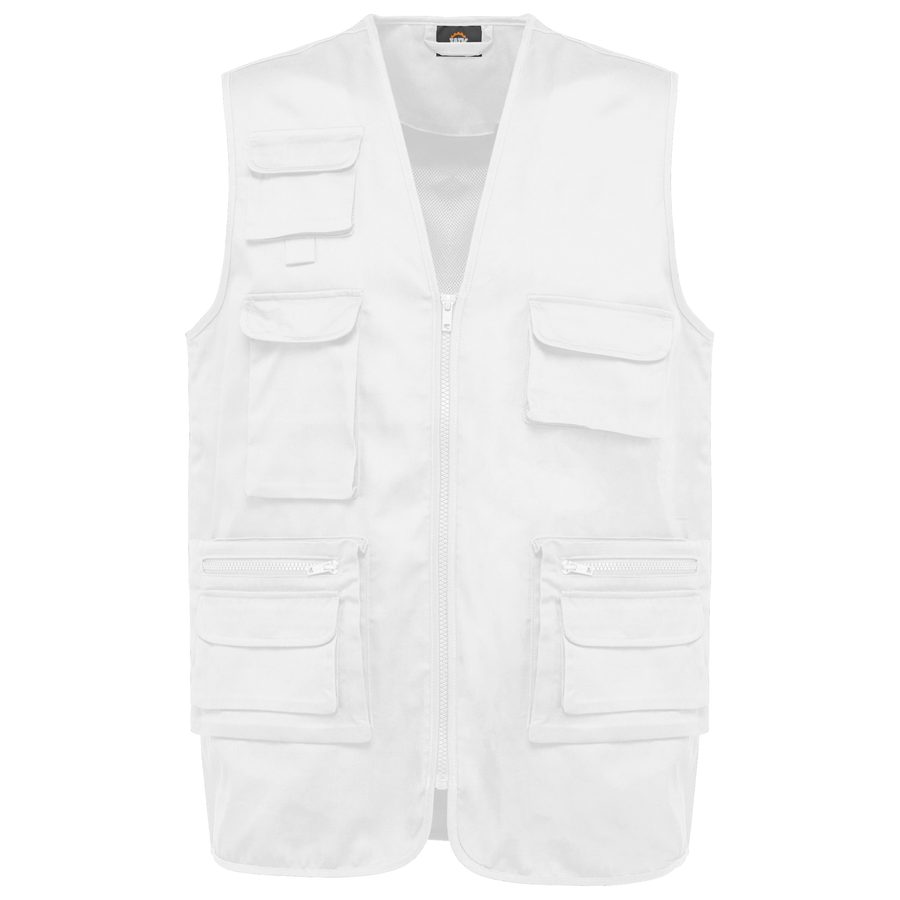 Gefütterte Unisex-Weste aus Baumwollpolyester WK609