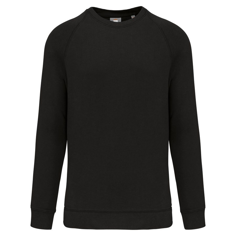 Sweatshirt mit Rundhalsausschnitt WK402 – Black