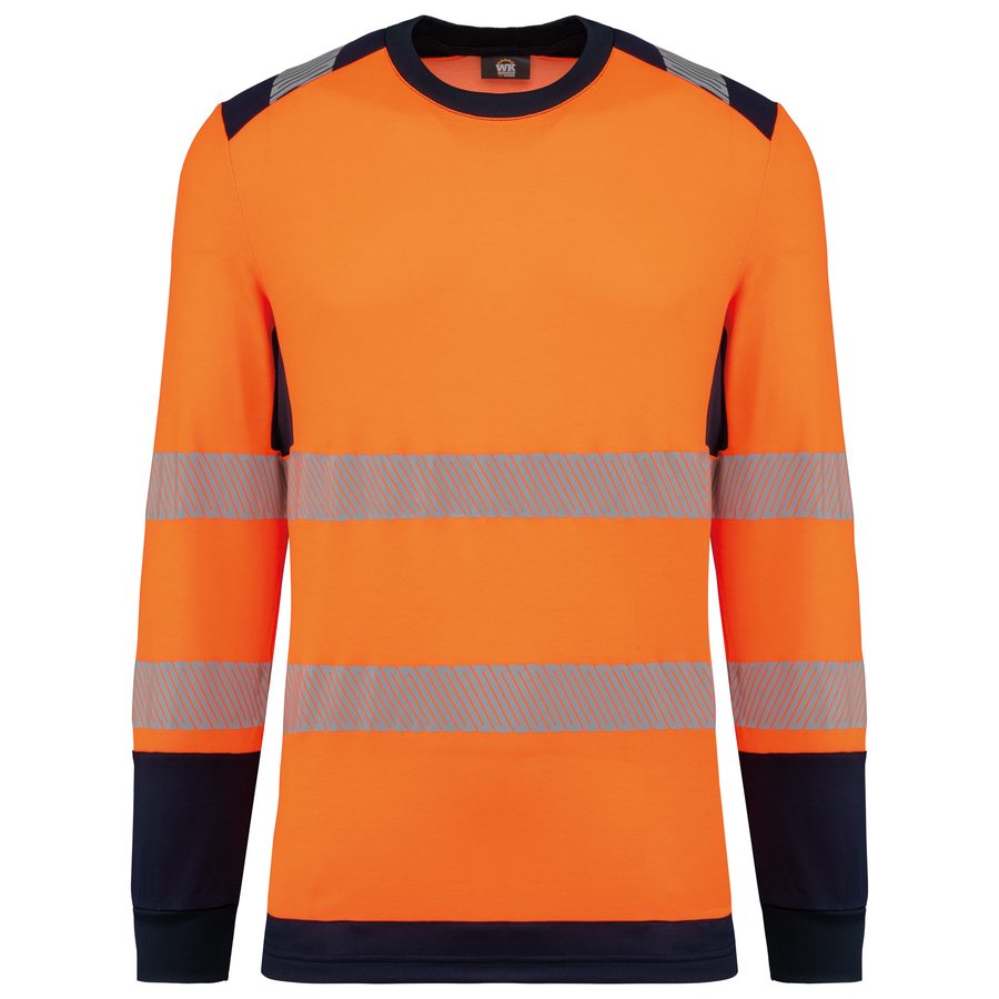 Recyceltes Sicherheits-T-Shirt mit langen Ärmeln WK361