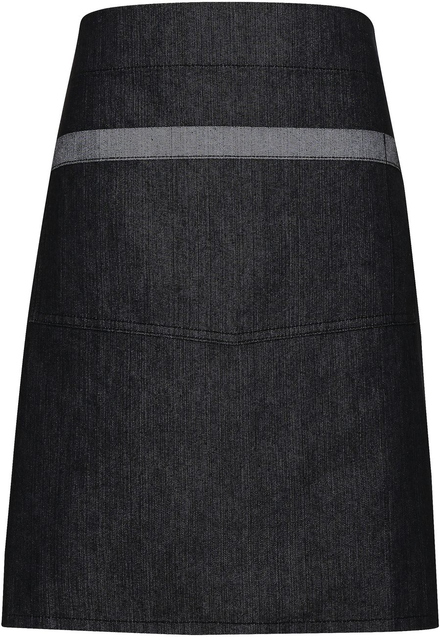 Premier Domain - Contrast denim waist apron PR128
