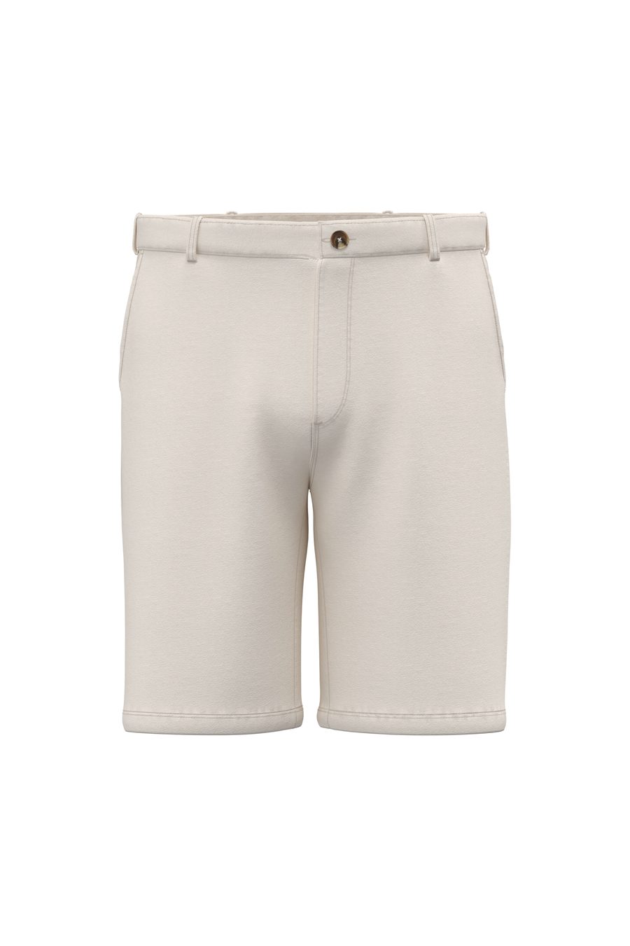 Spasso Umweltfreundliche ausgewaschene Bermuda aus French Terry für Herren SP746