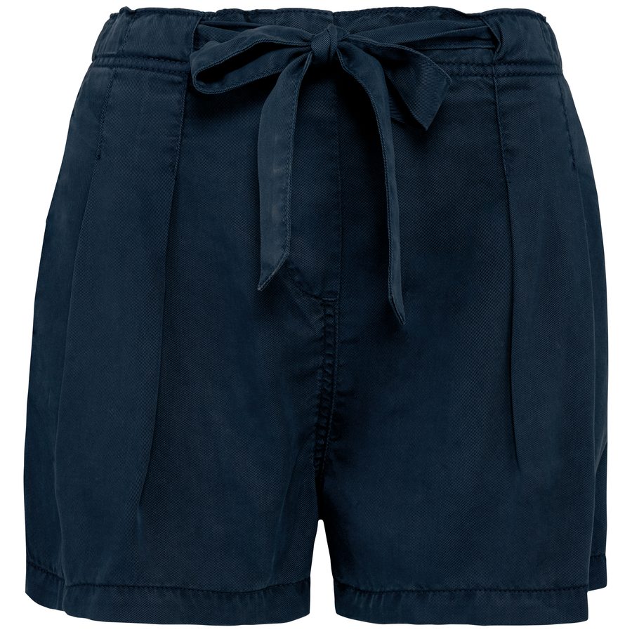 Spasso Umweltfreundliche ausgewaschene Damenshorts aus Lyocell NS725