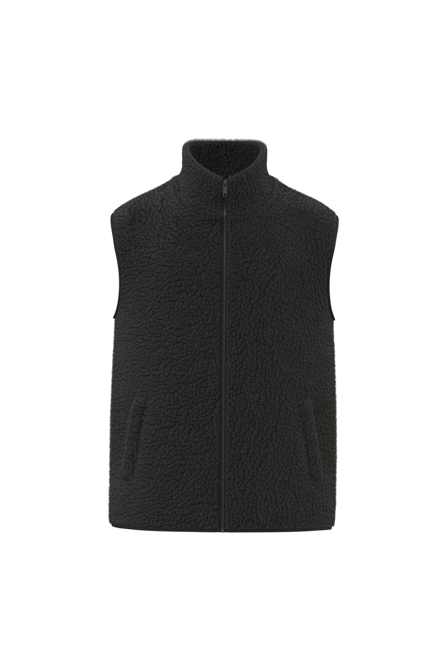 Spasso Ärmellose Sherpa-Jacke für Herren SP603