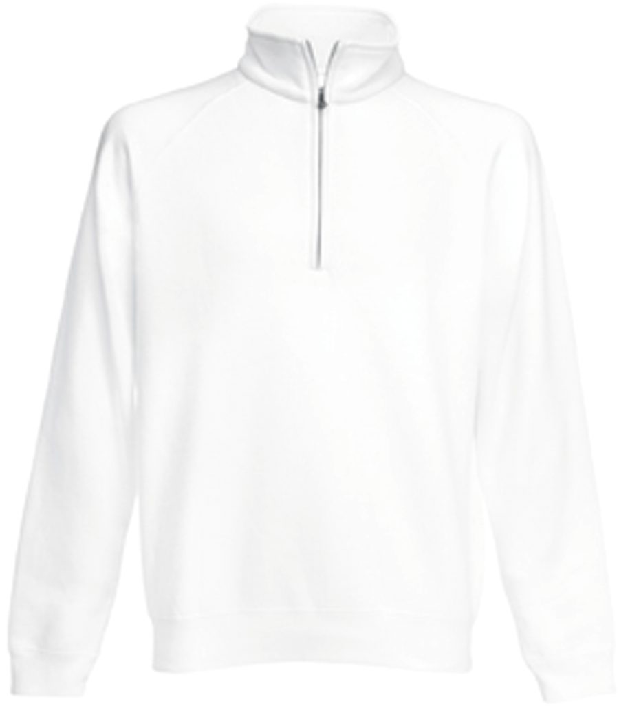 Fruit of the Loom Premium Zip Neck Sweatshirt (62-032-0) 62-032-0