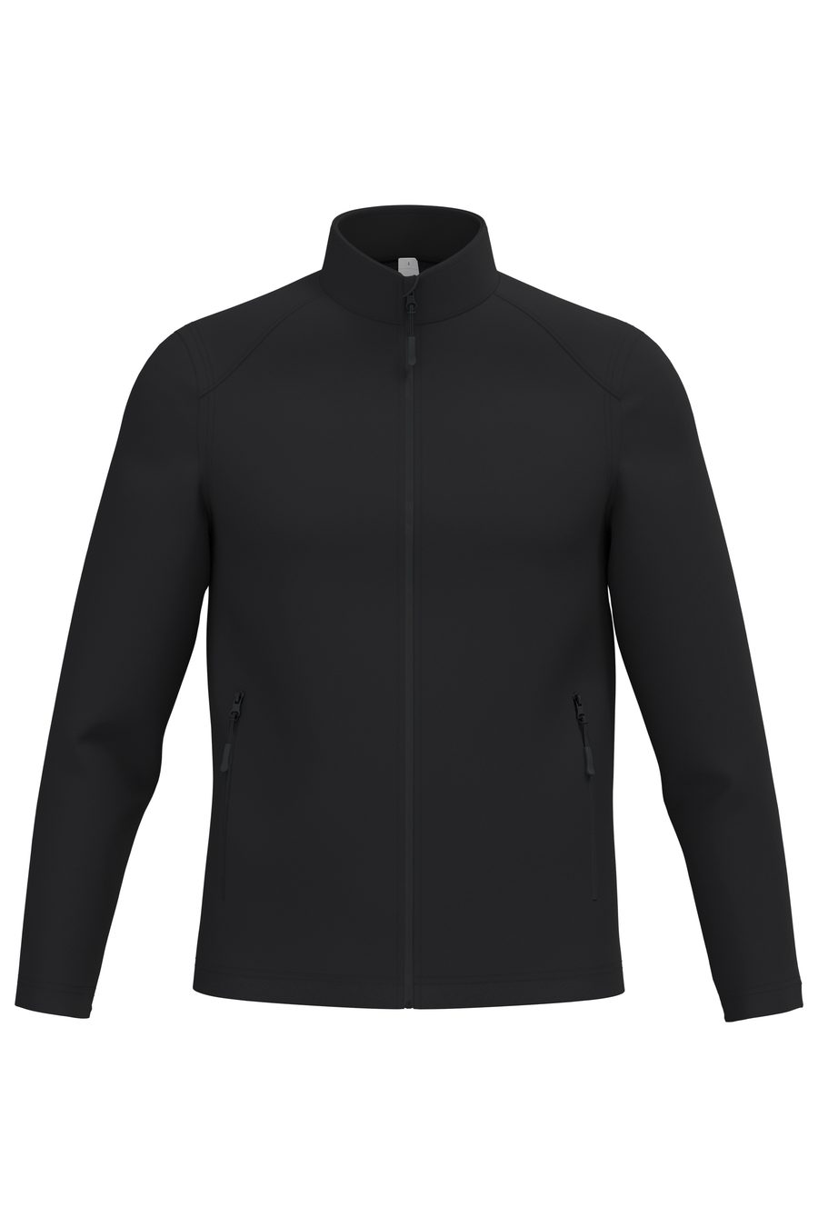iDeal Basic Brand Herren 2-Lagen-Softshelljacke IB410 – Ideal Black