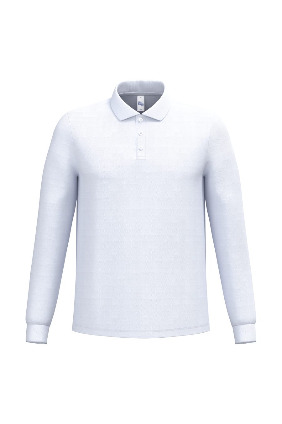 iDeal Basic Brand Lsl Herren Piqué-Poloshirt IB222