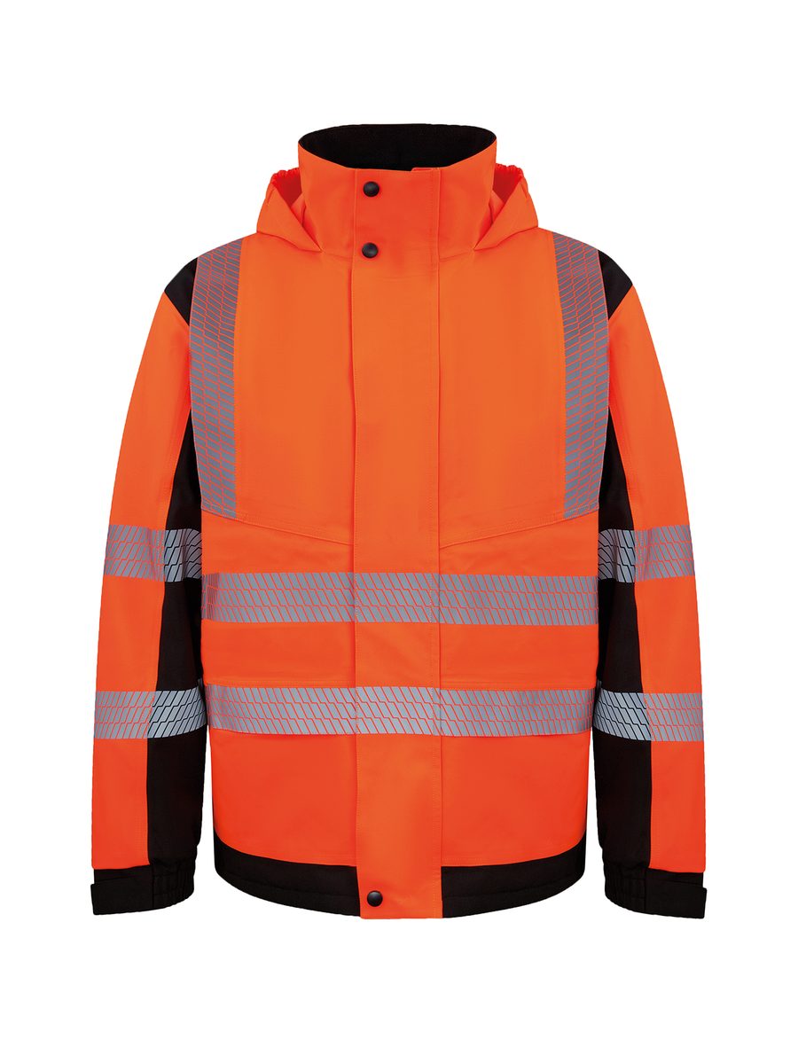 Korntex Copenhagen High-Visibility-Regenjacke Brss