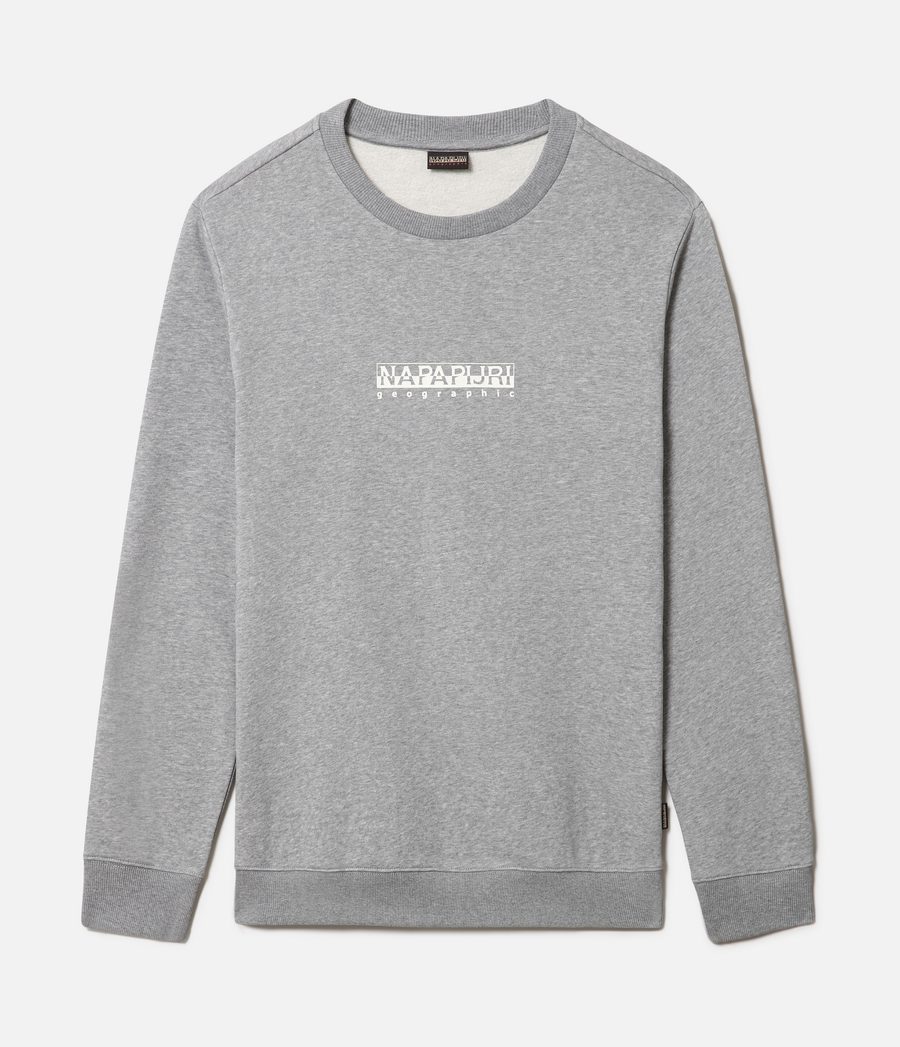 Napapijri Sweatshirt mit Rundhalsausschnitt B-Box NA4EIS