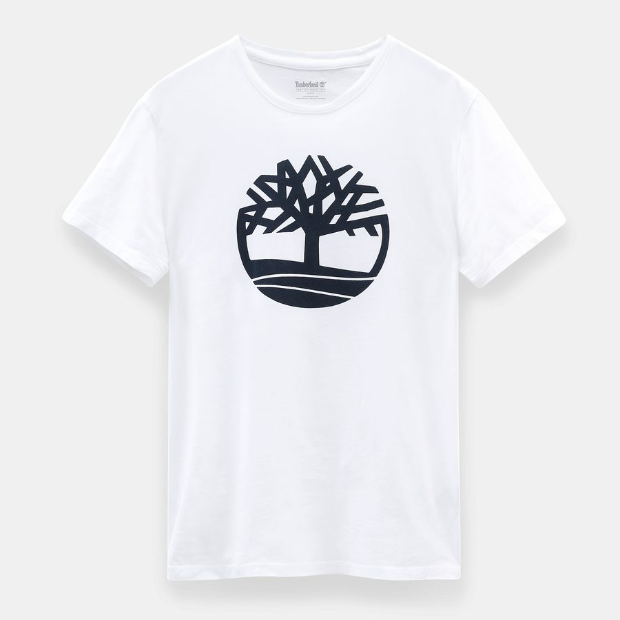 Timberland T-Shirt aus biologischem Stoff Brand Tree Tb 0A2C2R