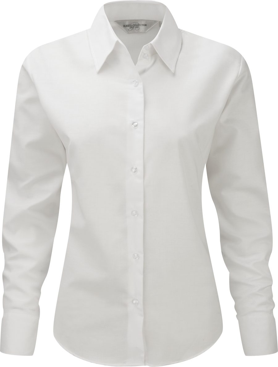 Russell Ladies' Long Sleeve Easy Care Oxford Shirt R-932f-0