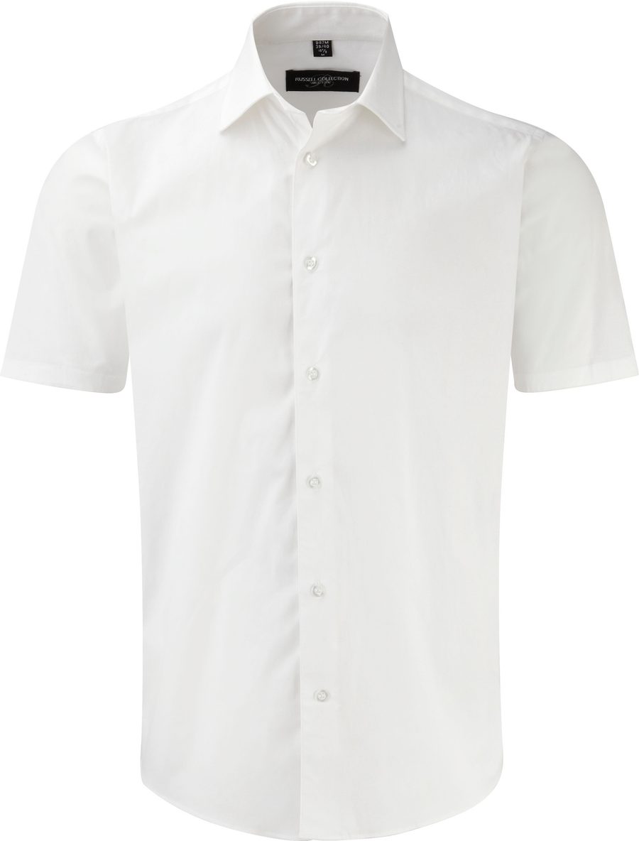 Russell Men's Short Sleeve Easy Care Fitted Shirt R-947m-0
