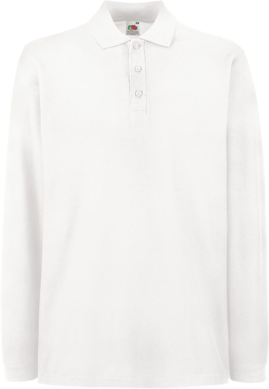 Fruit of the Loom Premium Long Sleeve Polo (63-310-0) 63-310-0