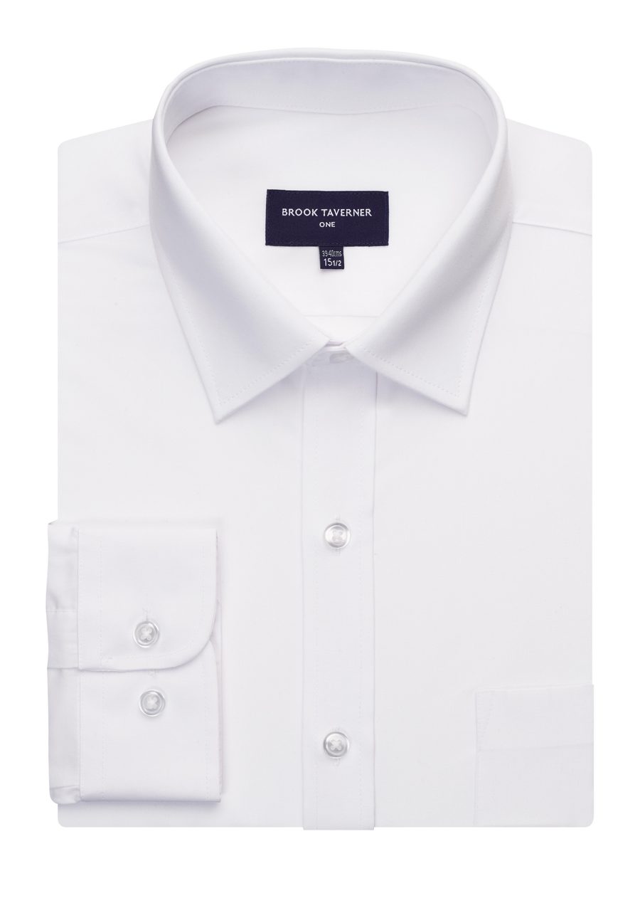 Brook Taverner Hemd Vulcan 7889 – White