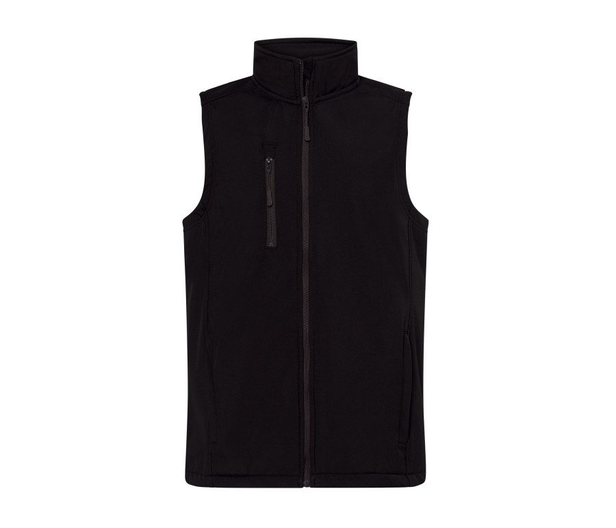 JHK Softshell Vest Softvest – Black
