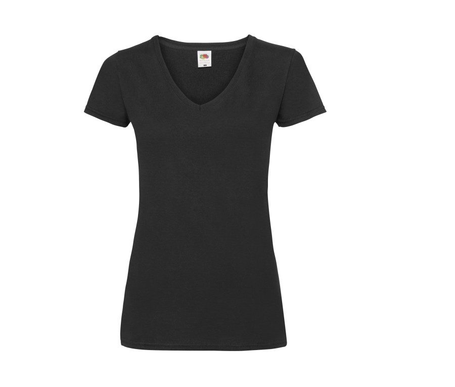 Fruit Of The Loom Ladies Valueweight V-Neck T 0613980 T-Shirt