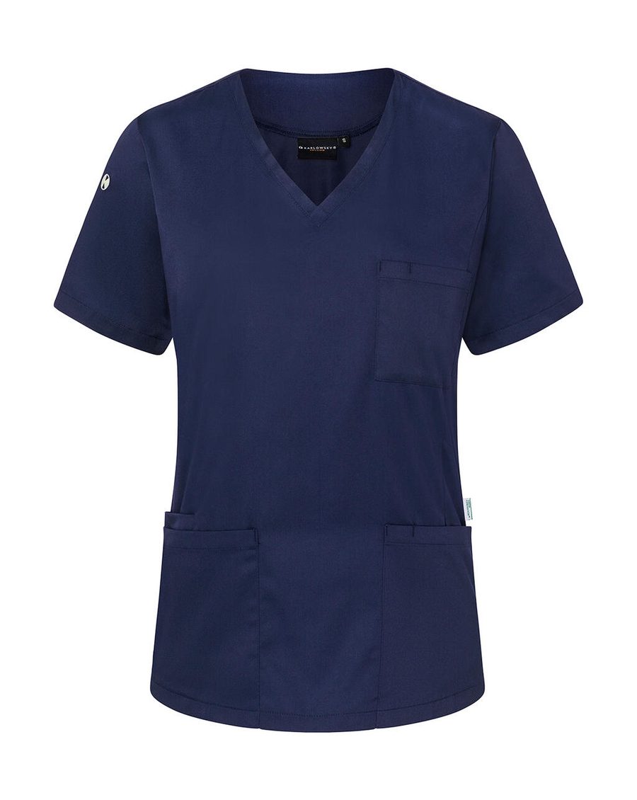 Karlowsky Short-Sleeve Ladies' Slip-On Tunic Essential Ks 66