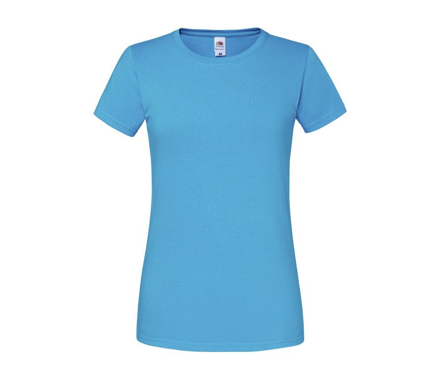 Fruit Of The Loom Ladies Iconic 195 Ringspun Premium T 0614240 T-Shirt