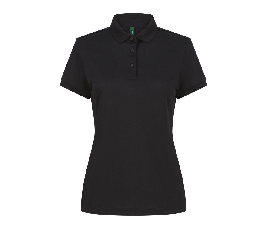 Henbury Ladies' Recycled Polyester Polo Shirt H466