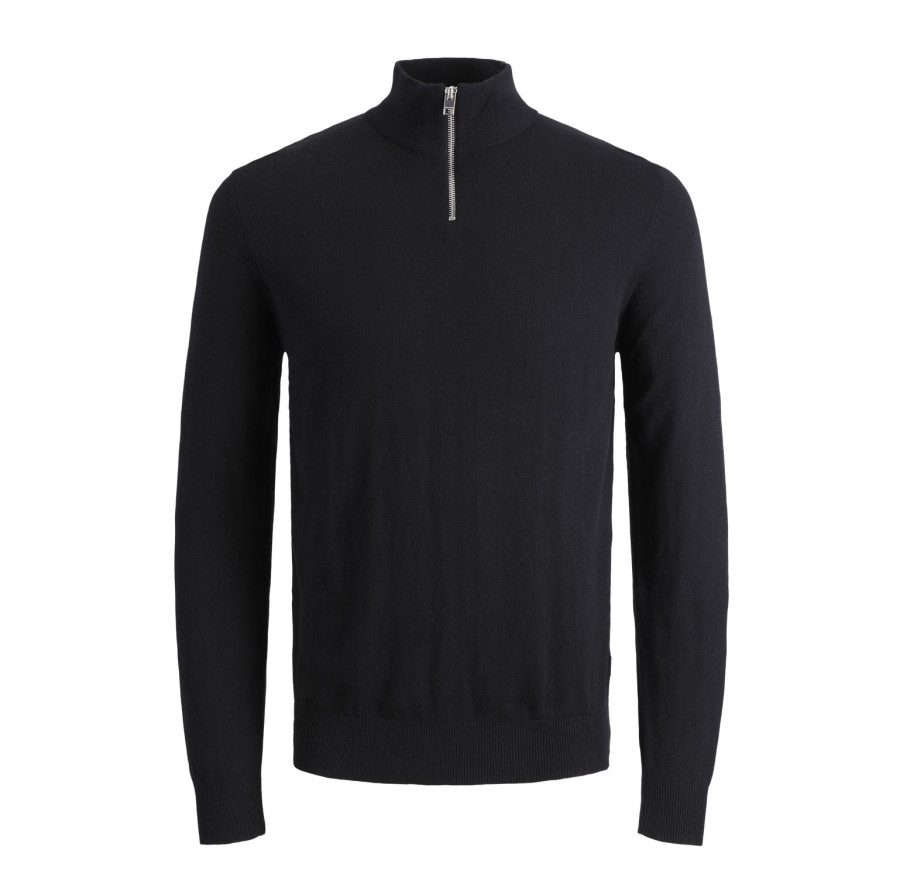 JACK&amp;JONES Emil Knit Half Zip 12189339