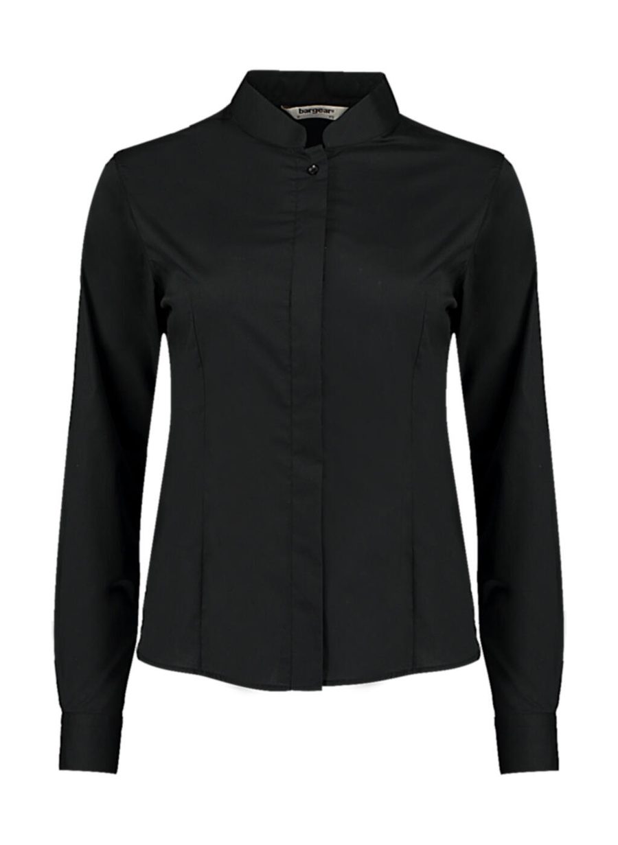 Bargear Women's Tailored Fit Mandarin Collar Shirt KK740
