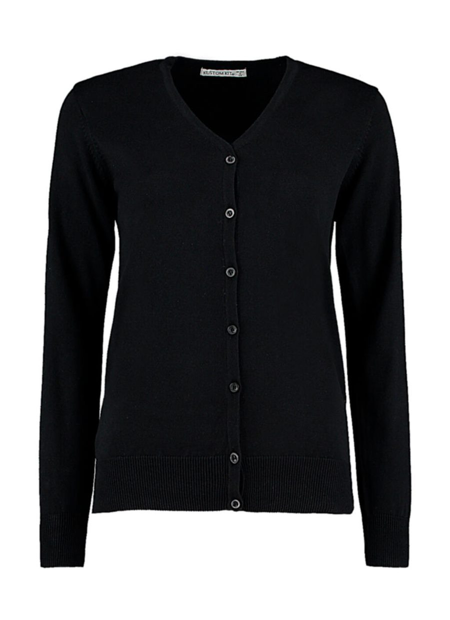 Kustom Kit Women's Classic Fit Arundel V Neck Cardigan KK354