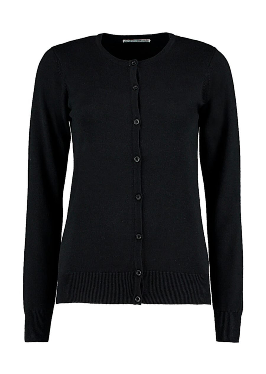 Kustom Kit Women's Classic Fit Arundel Crew Neck Cardigan KK355