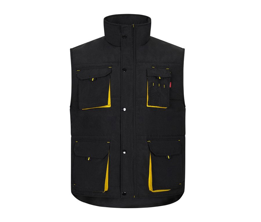 Velilla Two-Tone Multi-Pocket Padded Vest 205902