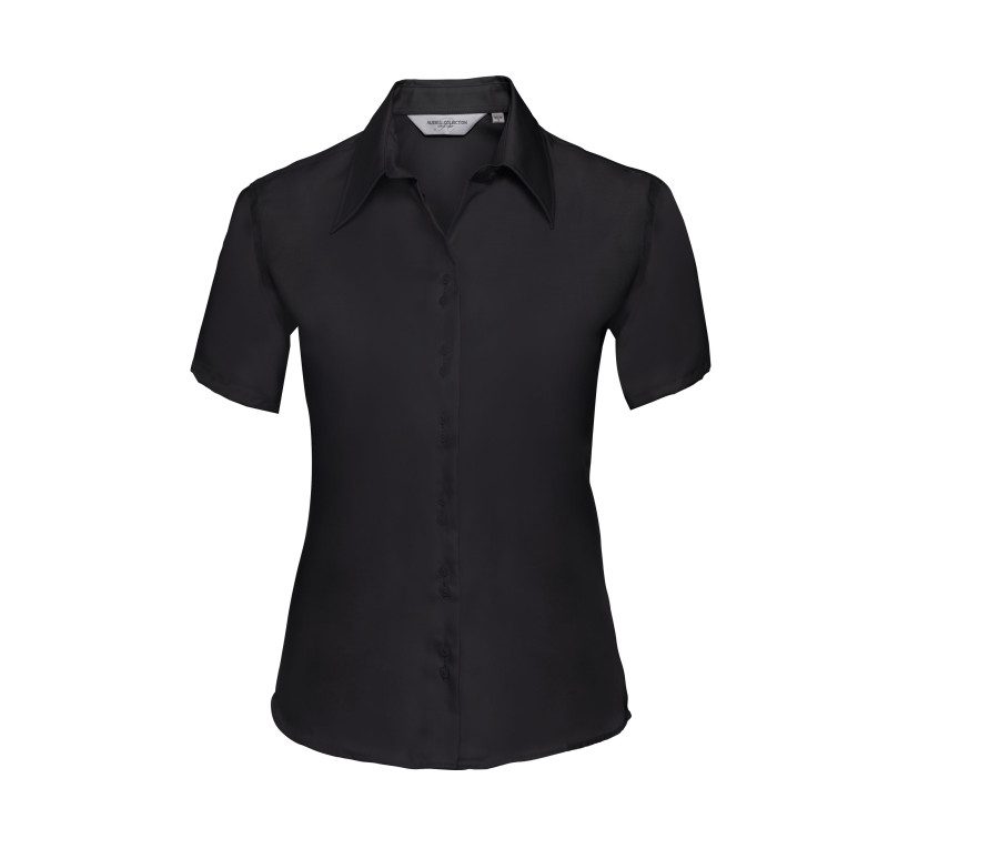 Russell Athletic Collection Ladies' Short Sleeve Tailored Ultimate Non-Iron Shirt 0R957F0