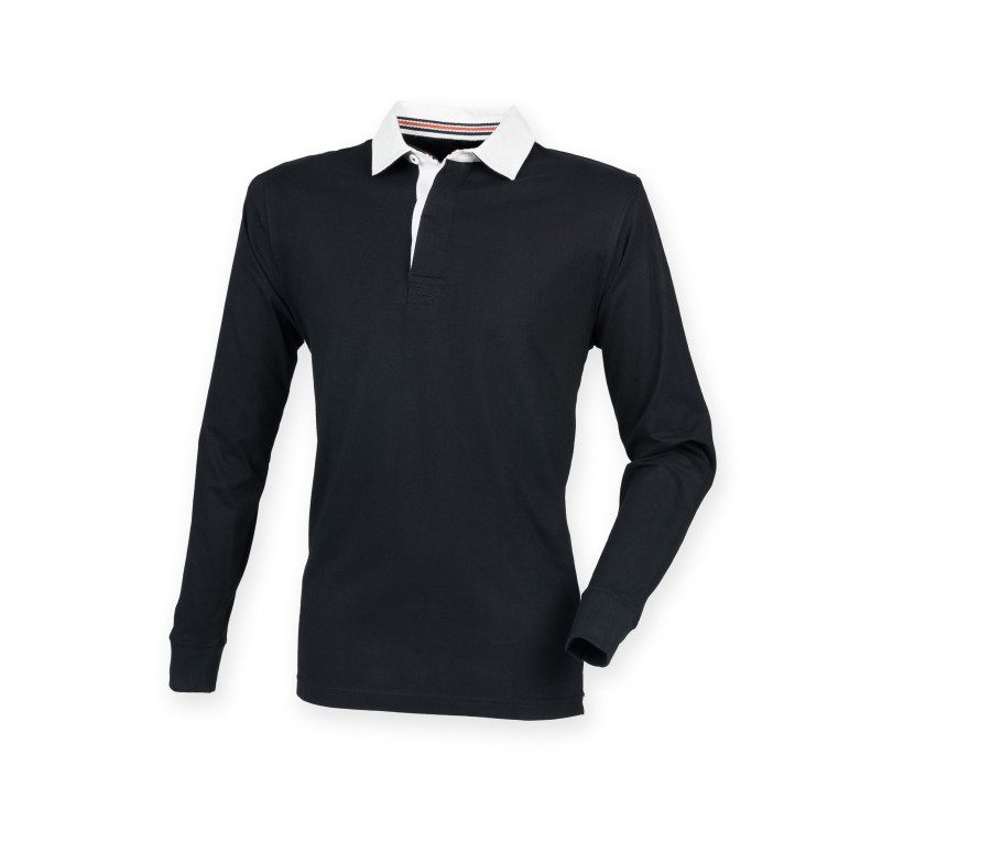 Front Row Mens Premium Superfit Rugby FR104 Poloshirt